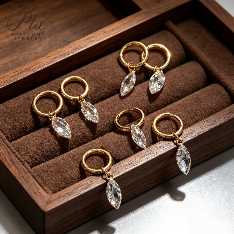 1ct Round Lab Grown Diamond Stud Earrings D Color VVS1 14K Gold Plated GRA