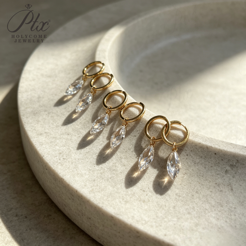 1ct Round Lab Grown Diamond Stud Earrings D Color VVS1 14K Gold Plated GRA - Image 13