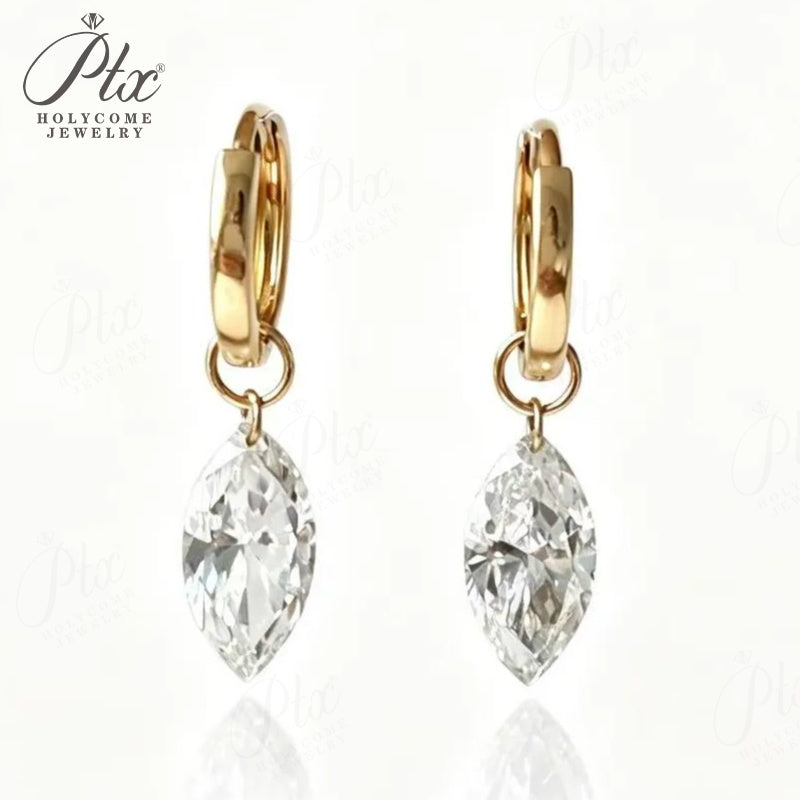1ct Round Lab Grown Diamond Stud Earrings D Color VVS1 14K Gold Plated GRA - Image 14
