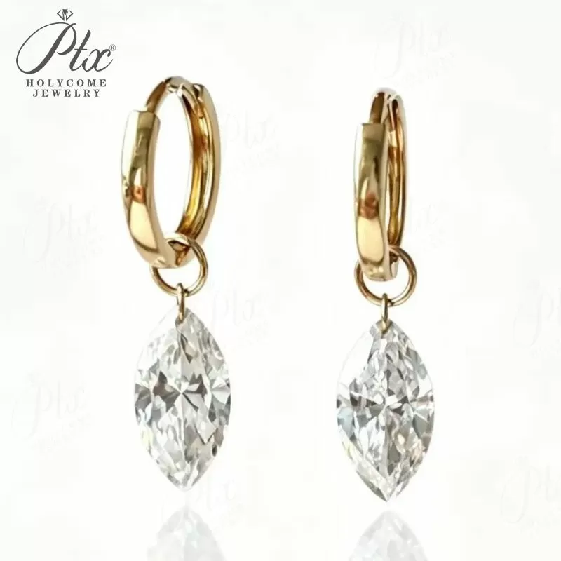 1ct Round Lab Grown Diamond Stud Earrings D Color VVS1 14K Gold Plated GRA - Image 9