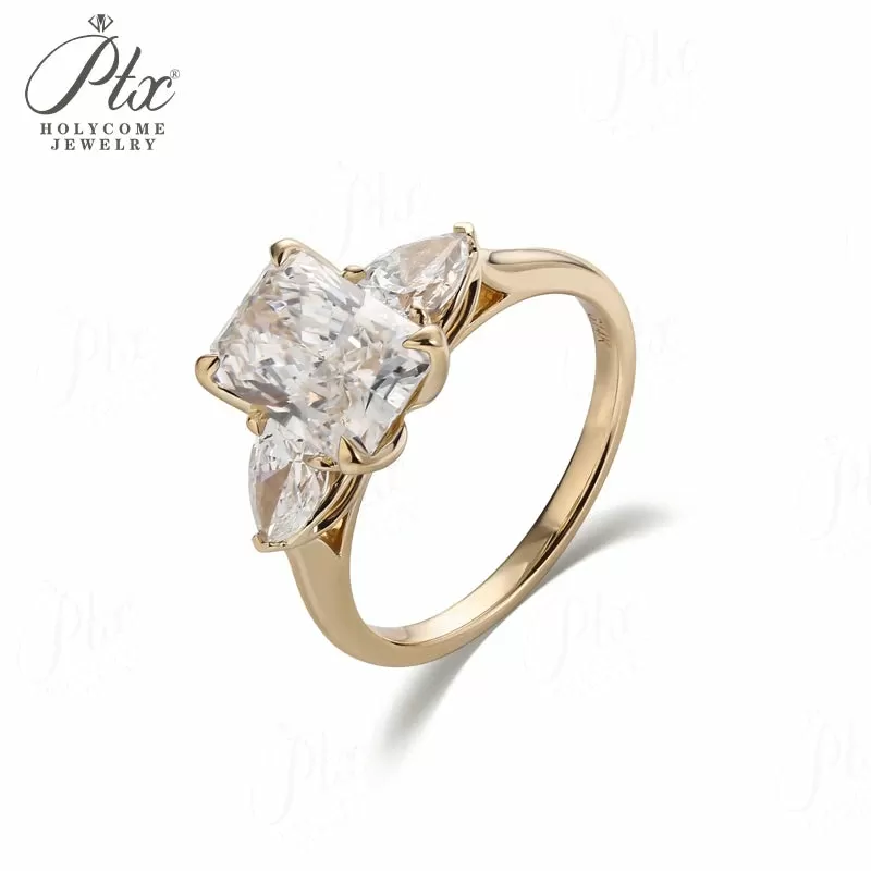 1ct Round Lab Grown Diamond Ring D Color VVS1 925 Sterling Silver GRA - Image 9