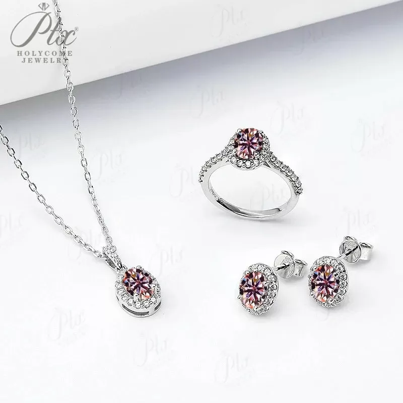 1ct Round Moissanite Ring D Color VVS1 925 Sterling Silver GRA - Image 15