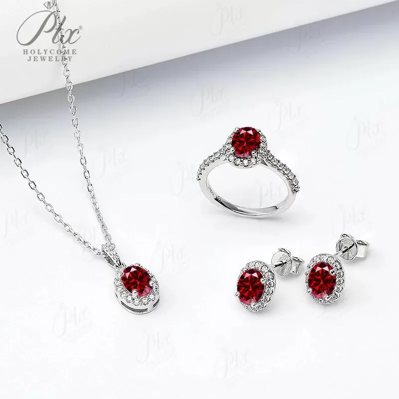 1ct Round Moissanite Ring D Color VVS1 925 Sterling Silver GRA - Image 4