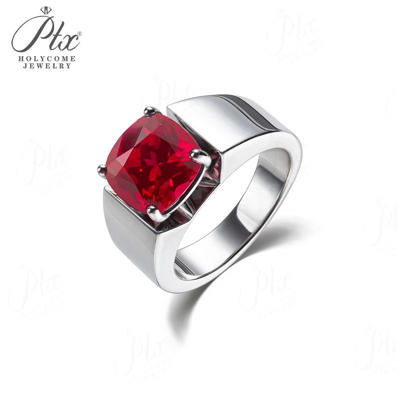 1ct Cushion Moissanite Ring D Color VVS1 925 Sterling Silver GRA - Image 6