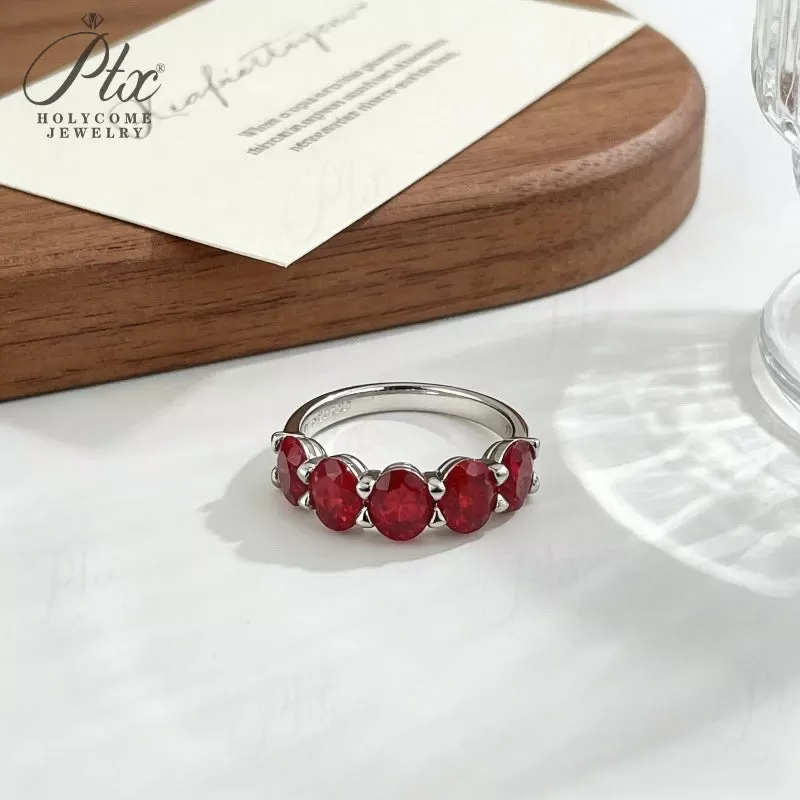 2.5ct Round Moissanite Ring D Color VVS1 925 Sterling Silver GRA - Image 5