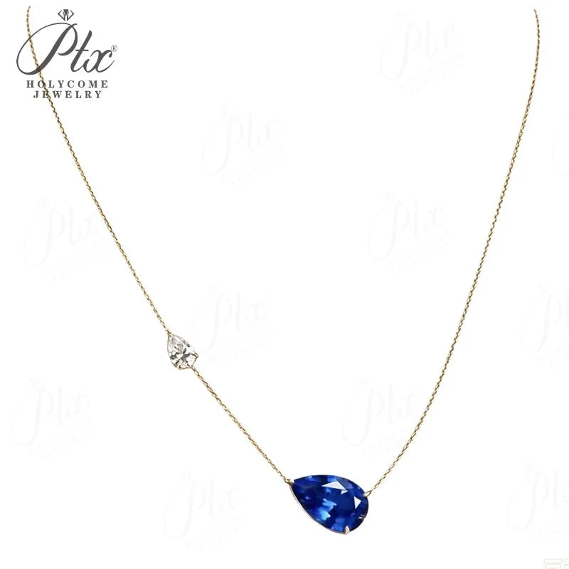 5ct Round Moissanite Pendant Necklace D Color VVS1 925 Sterling Silver GRA - Image 13