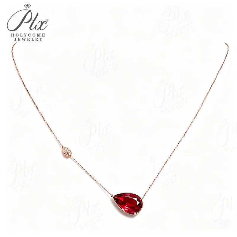 5ct Round Moissanite Pendant Necklace D Color VVS1 925 Sterling Silver GRA - Image 17