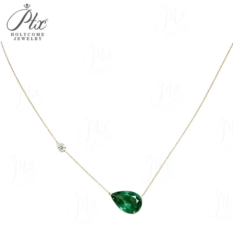 5ct Round Moissanite Pendant Necklace D Color VVS1 925 Sterling Silver GRA - Image 9