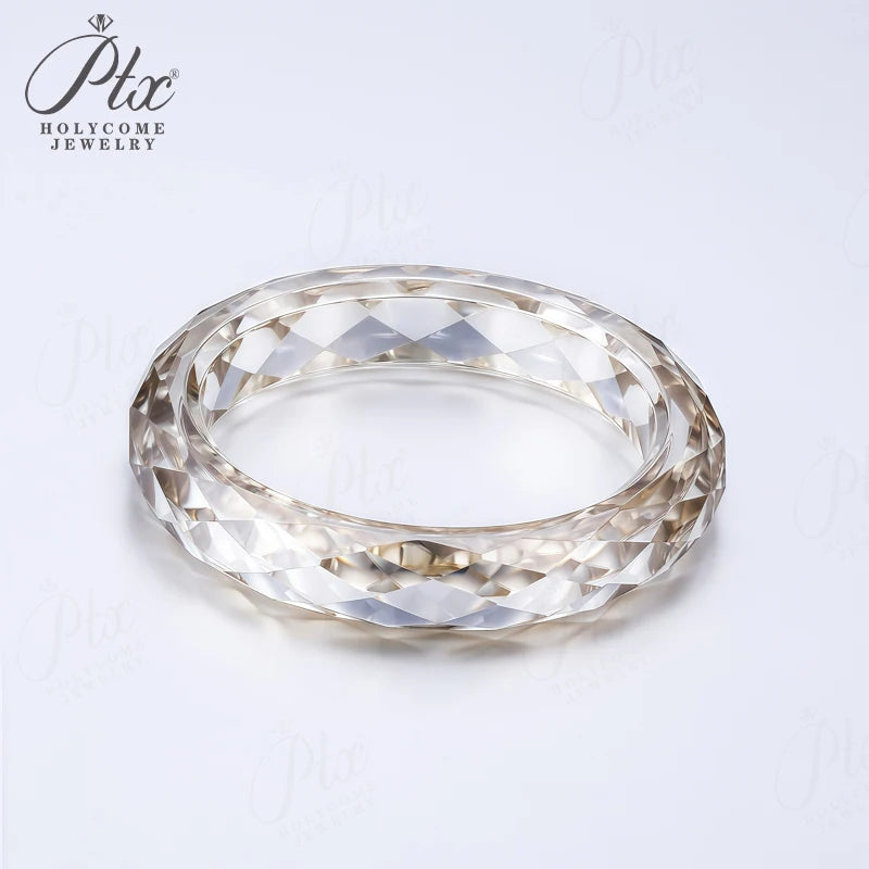 1ct Round Moissanite Ring D Color VVS1 925 Sterling Silver GRA - Image 7