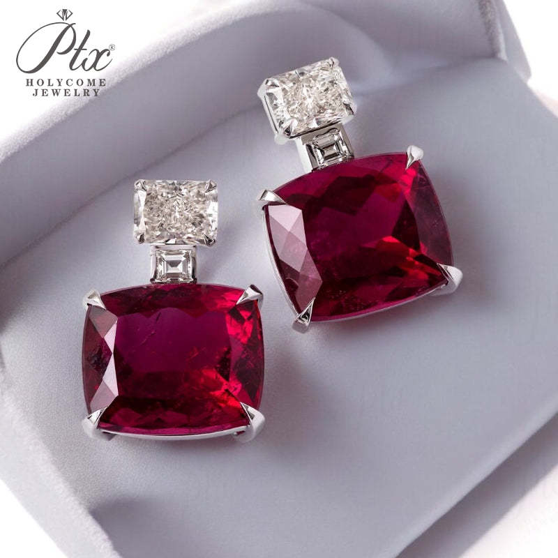 1ct Round Moissanite Stud Earrings D Color VVS1 925 Sterling Silver GRA - Image 7