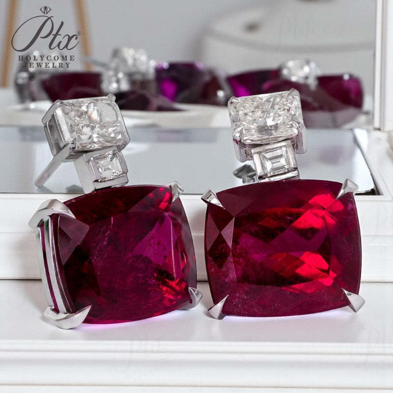 1ct Round Moissanite Stud Earrings D Color VVS1 925 Sterling Silver GRA - Image 9