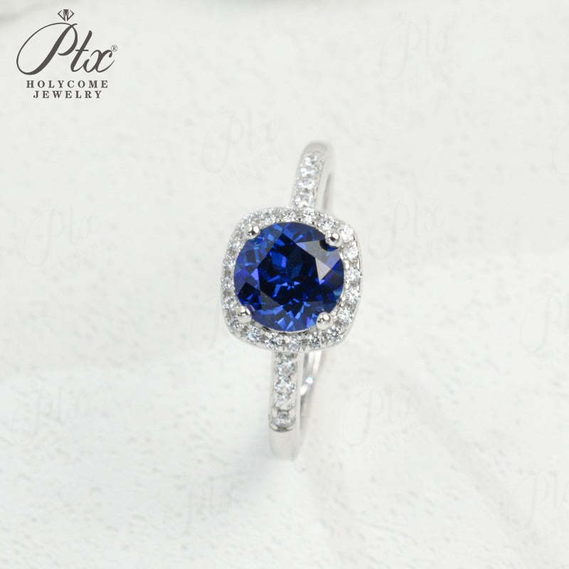 1ct Round Moissanite Ring D Color VVS1 925 Sterling Silver GRA - Image 10