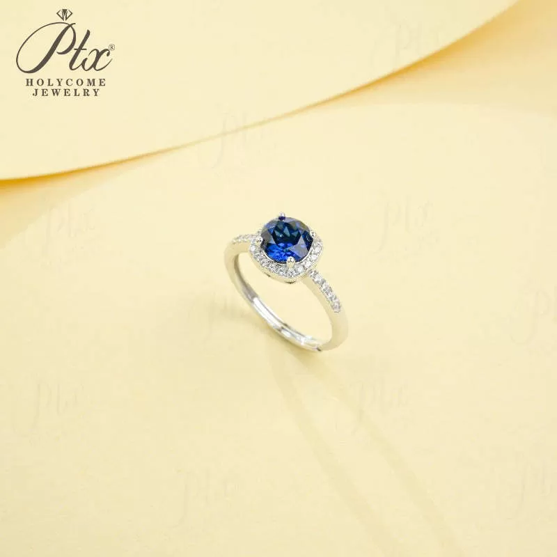 1ct Round Moissanite Ring D Color VVS1 925 Sterling Silver GRA - Image 12