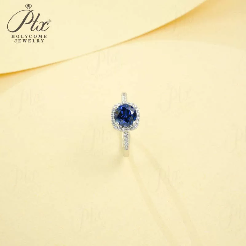1ct Round Moissanite Ring D Color VVS1 925 Sterling Silver GRA - Image 13