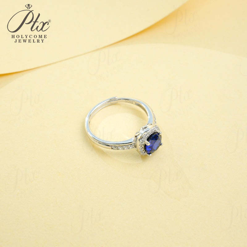 1ct Round Moissanite Ring D Color VVS1 925 Sterling Silver GRA - Image 14