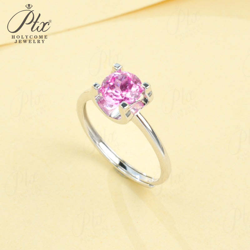 1ct Round Moissanite Ring D Color VVS1 925 Sterling Silver GRA - Image 16