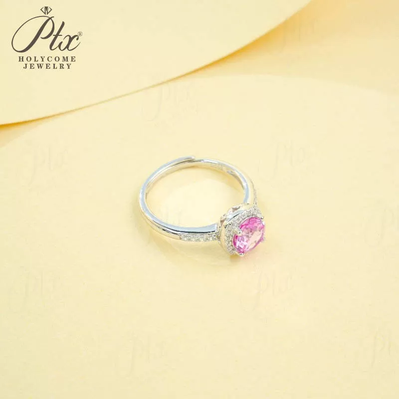 1ct Round Moissanite Ring D Color VVS1 925 Sterling Silver GRA - Image 9