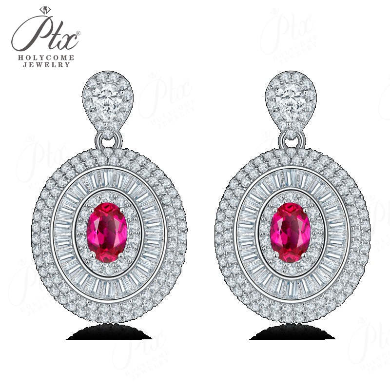 0.8-7ct Round Moissanite Stud Earrings D Color VVS1 925 Sterling Silver GRA - Image 22