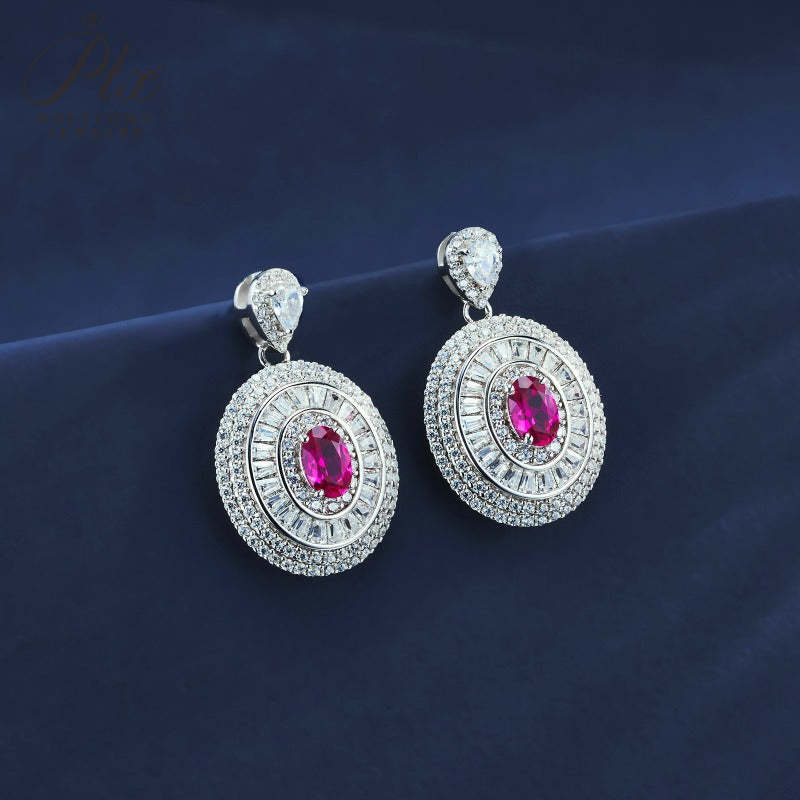 0.8-7ct Round Moissanite Stud Earrings D Color VVS1 925 Sterling Silver GRA - Image 23