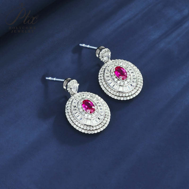 0.8-7ct Round Moissanite Stud Earrings D Color VVS1 925 Sterling Silver GRA - Image 24