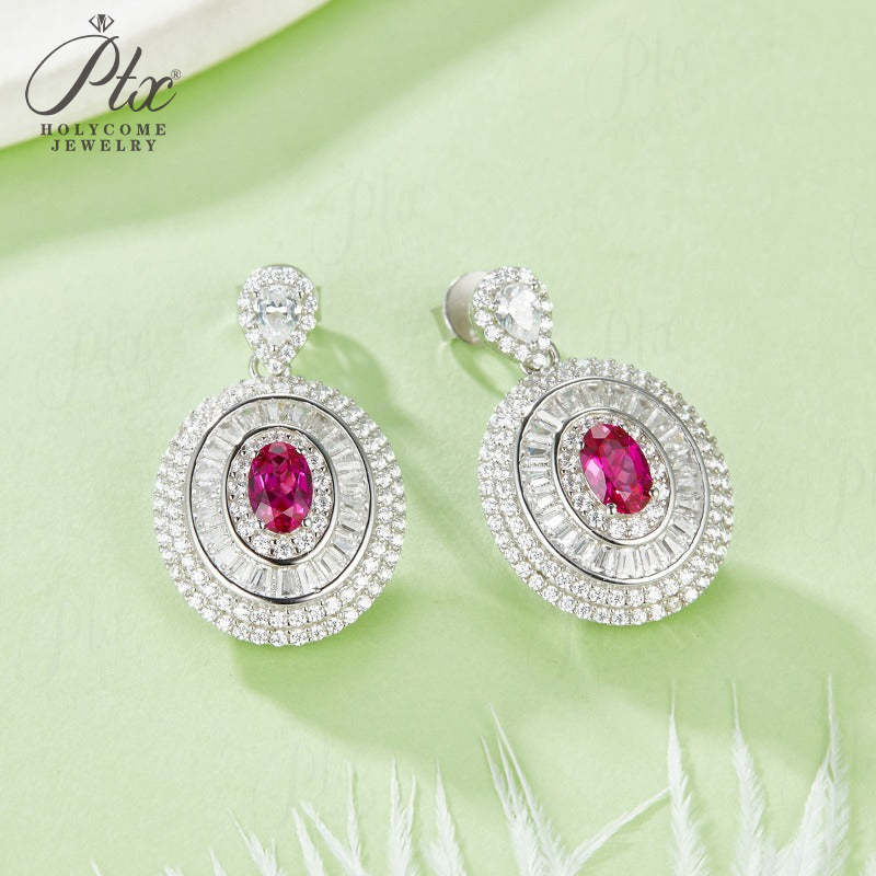 0.8-7ct Round Moissanite Stud Earrings D Color VVS1 925 Sterling Silver GRA - Image 25