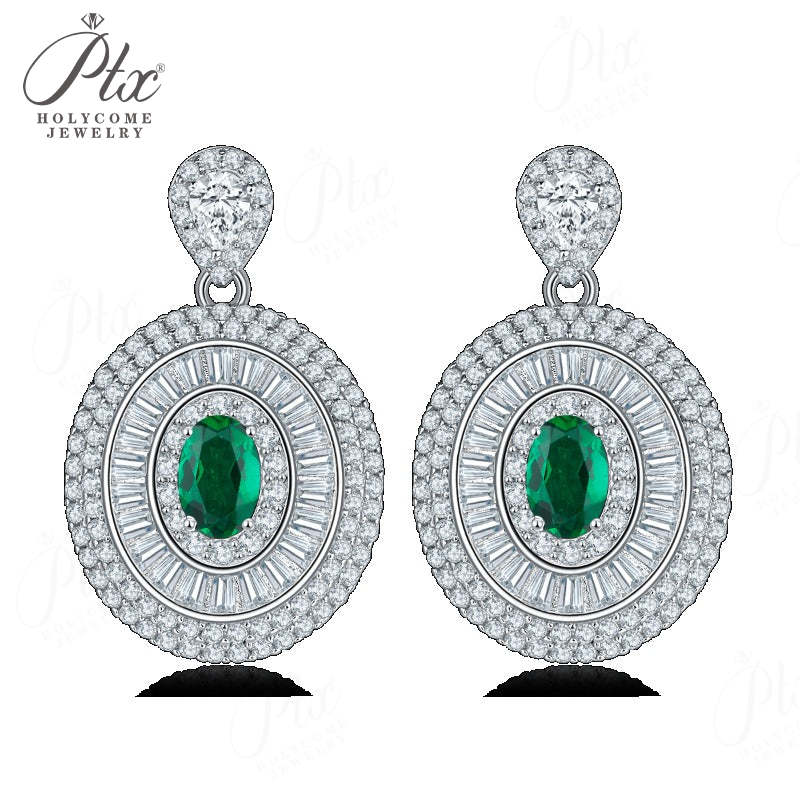 0.8-7ct Round Moissanite Stud Earrings D Color VVS1 925 Sterling Silver GRA - Image 27