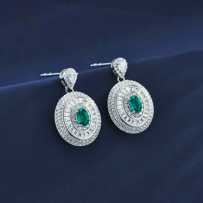 0.8-7ct Round Moissanite Stud Earrings D Color VVS1 925 Sterling Silver GRA - Image 28