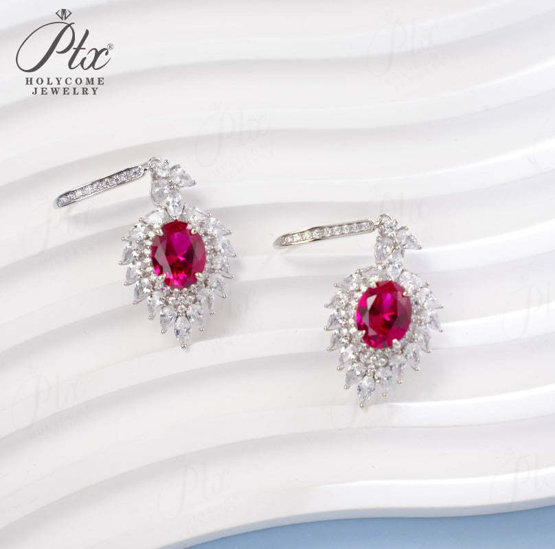 0.8-7ct Round Moissanite Stud Earrings D Color VVS1 925 Sterling Silver GRA - Image 3