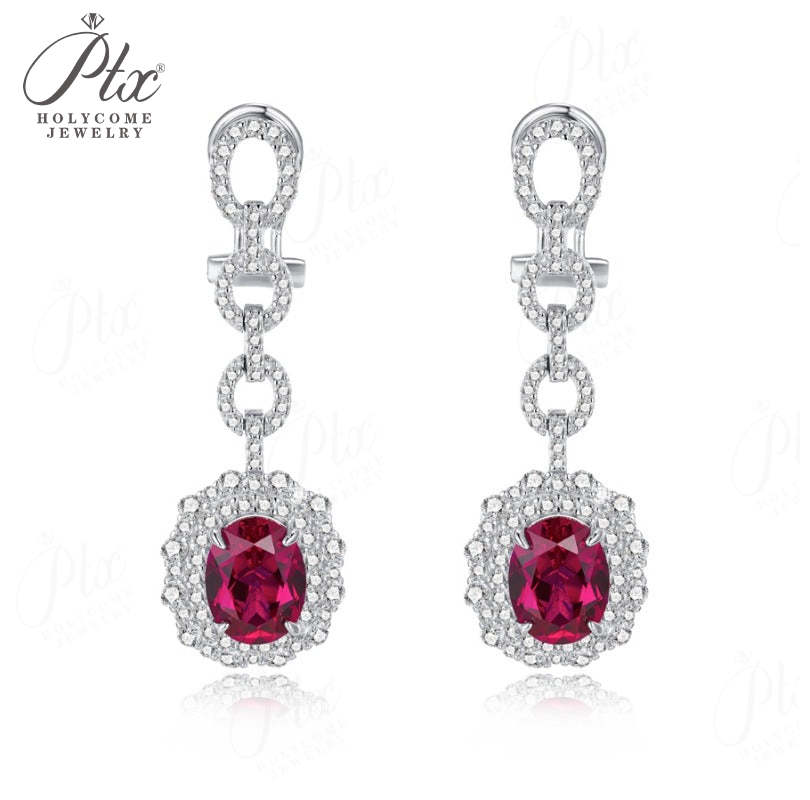 0.8-7ct Round Moissanite Stud Earrings D Color VVS1 925 Sterling Silver GRA - Image 32