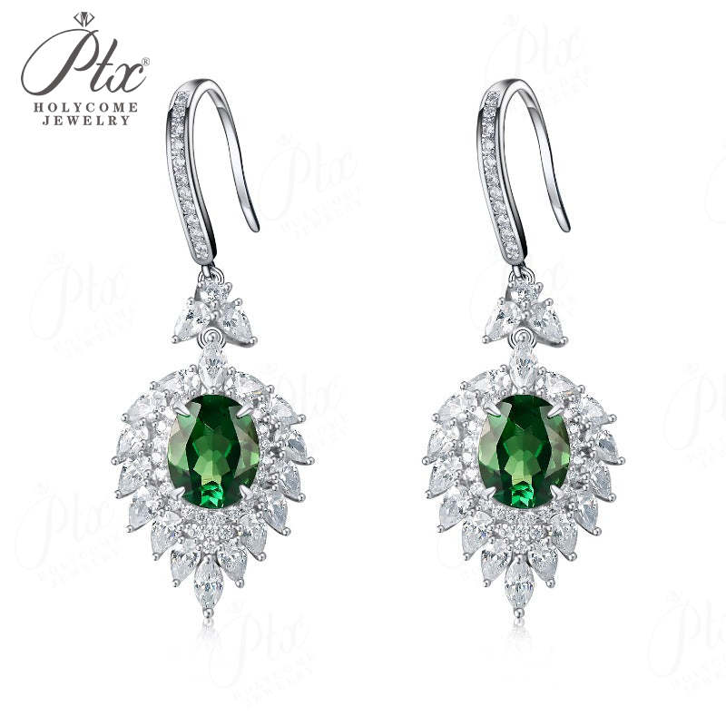 0.8-7ct Round Moissanite Stud Earrings D Color VVS1 925 Sterling Silver GRA - Image 7
