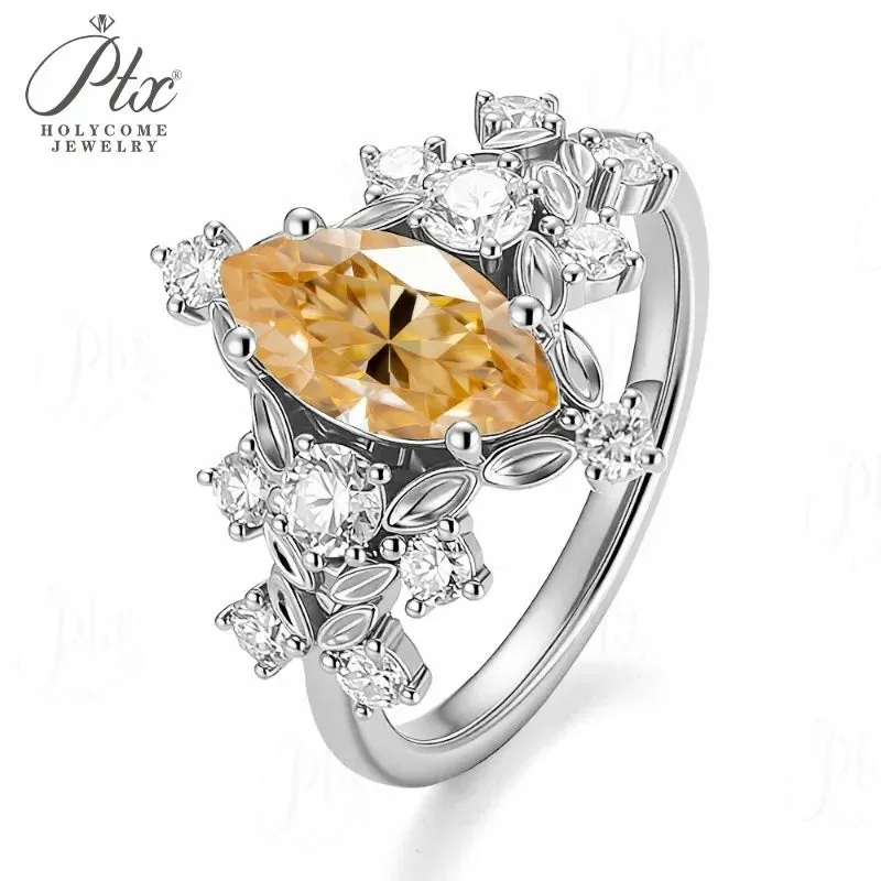 1ct Round Moissanite Ring D Color VVS1 925 Sterling Silver GRA - Image 13