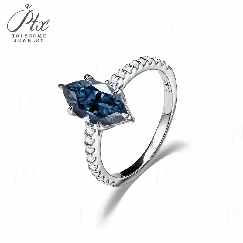 1ct Round Moissanite Ring D Color VVS1 925 Sterling Silver GRA - Image 13