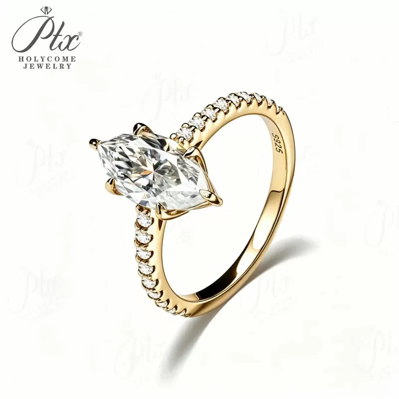 1ct Round Moissanite Ring D Color VVS1 925 Sterling Silver GRA - Image 8