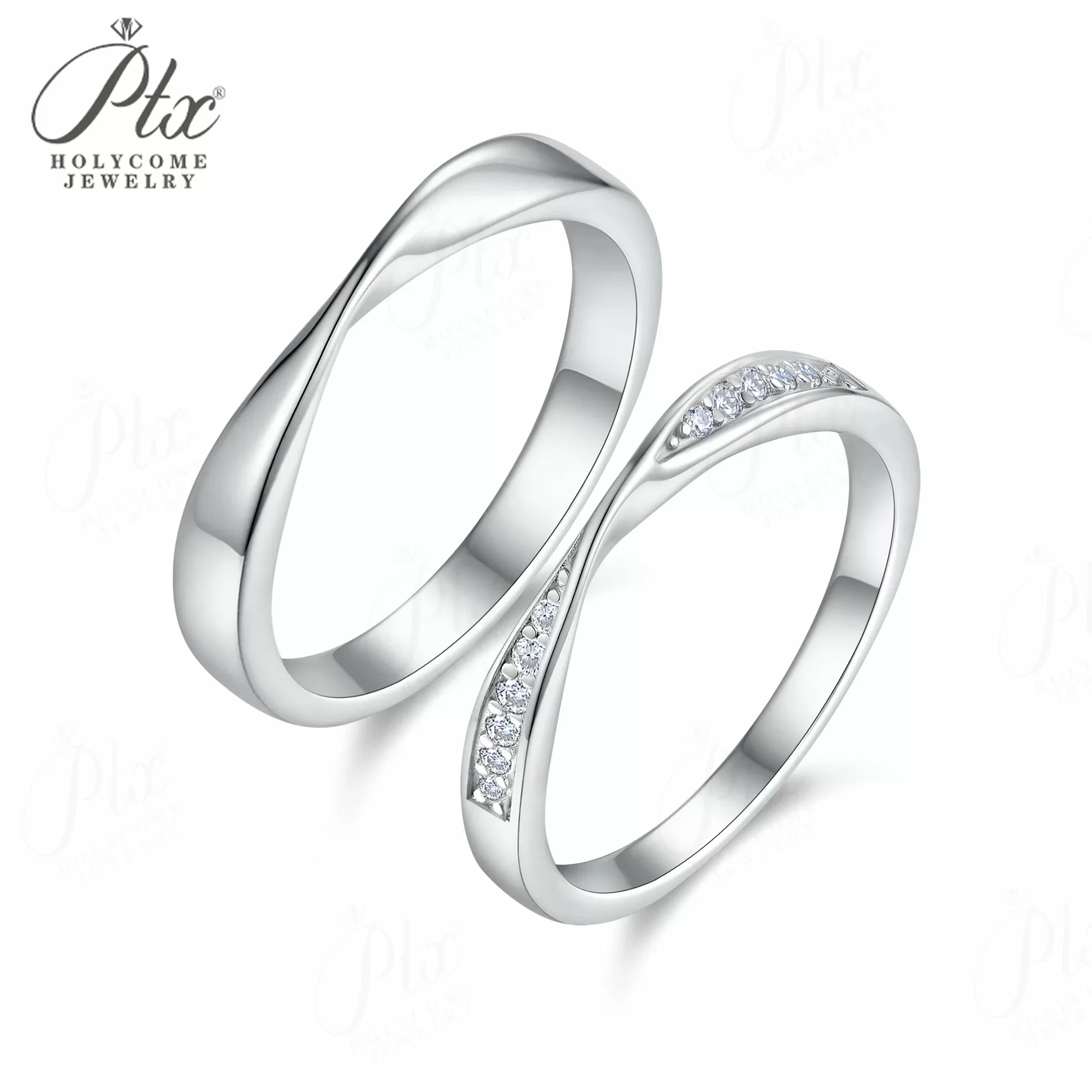 1ct Round Moissanite Ring D Color VVS1 925 Sterling Silver GRA - Image 7
