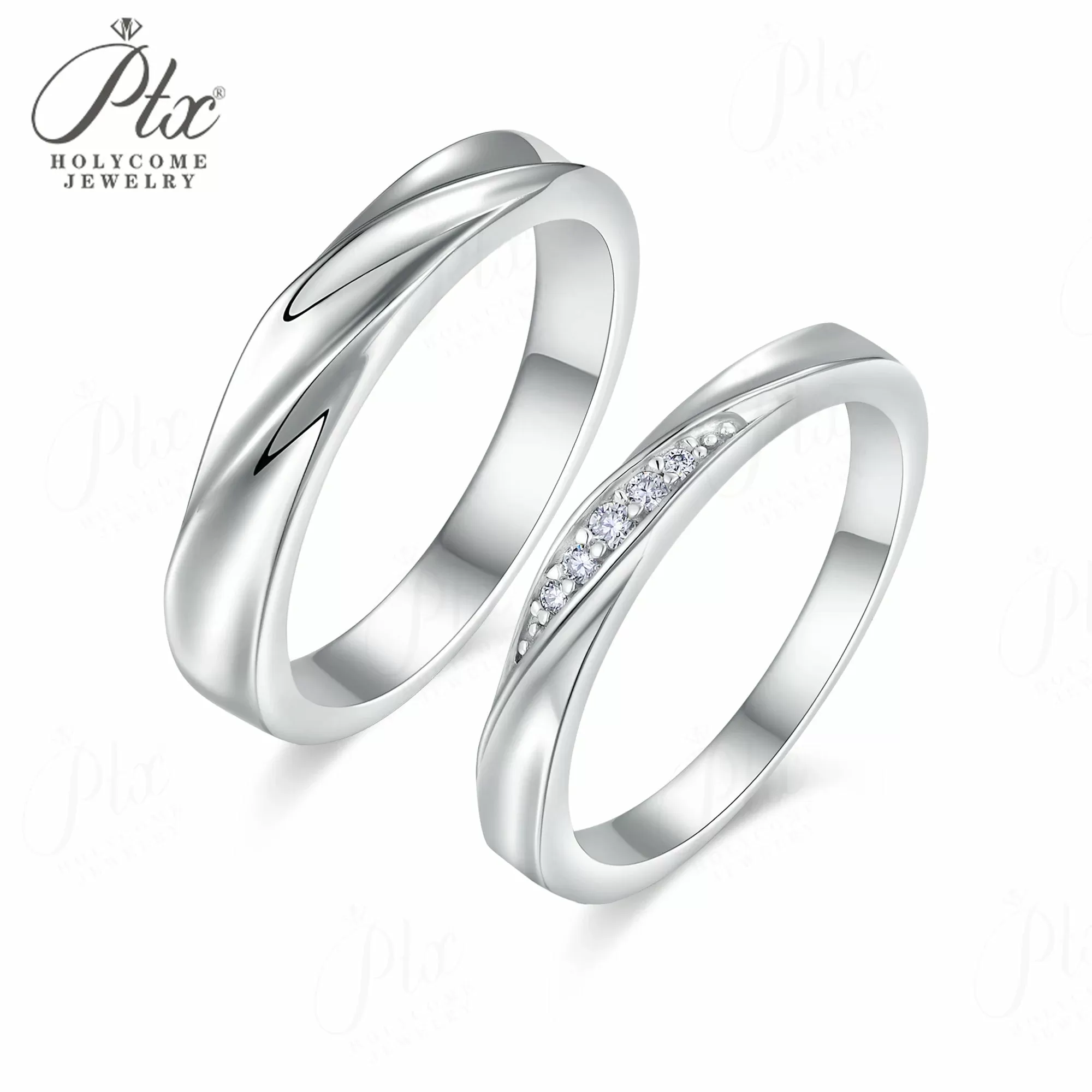 1ct Round Moissanite Ring D Color VVS1 925 Sterling Silver GRA - Image 8